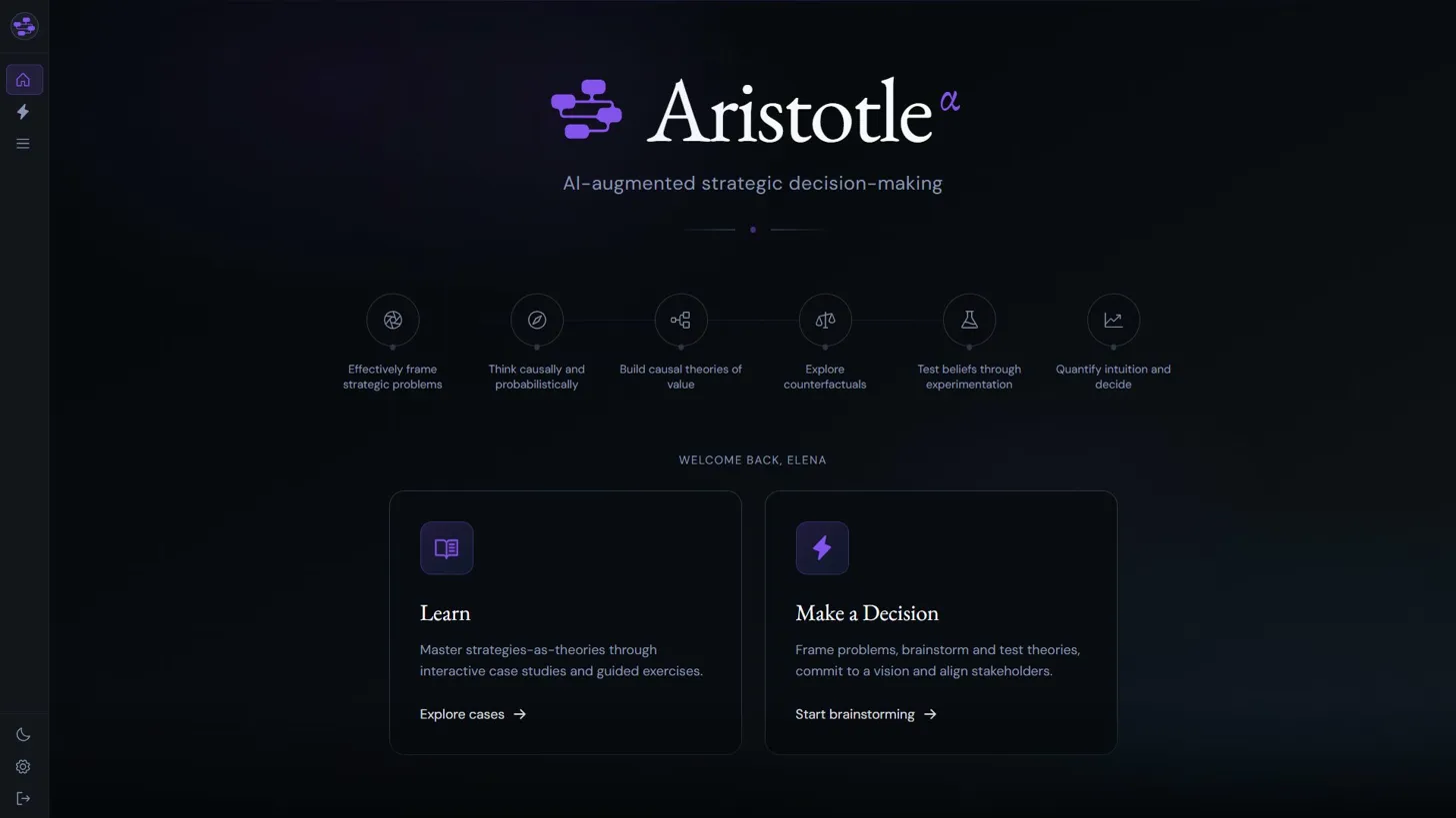 Welcome to Aristotle